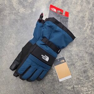 NWT The North Face Montana Ski Gloves Midnight Petrol Blue Mens